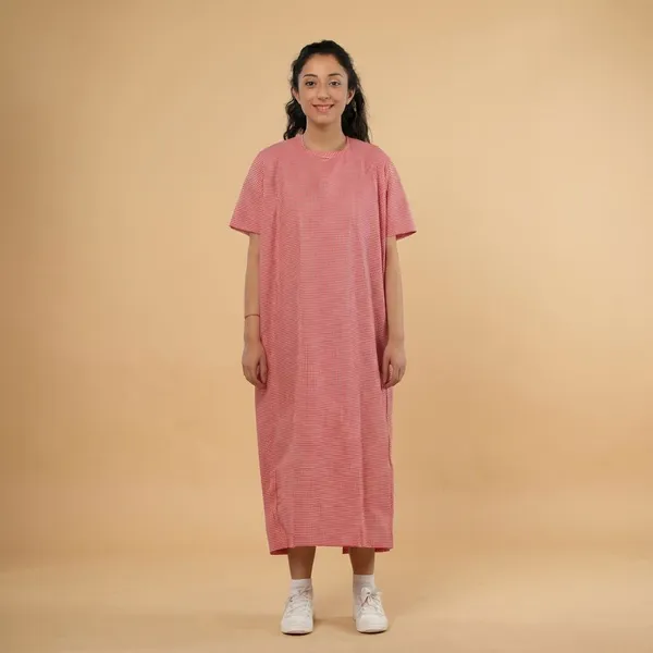 Red_Checks_Unisex_Patient_Dress