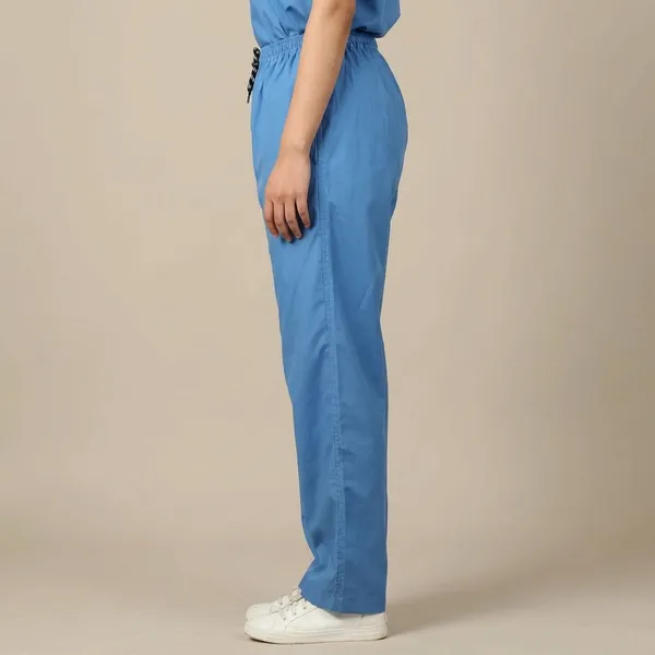 Sky_Blue_5_Pocket_Mandarin_Collar_Scrub_With_Cap_&_Mask_For_Women