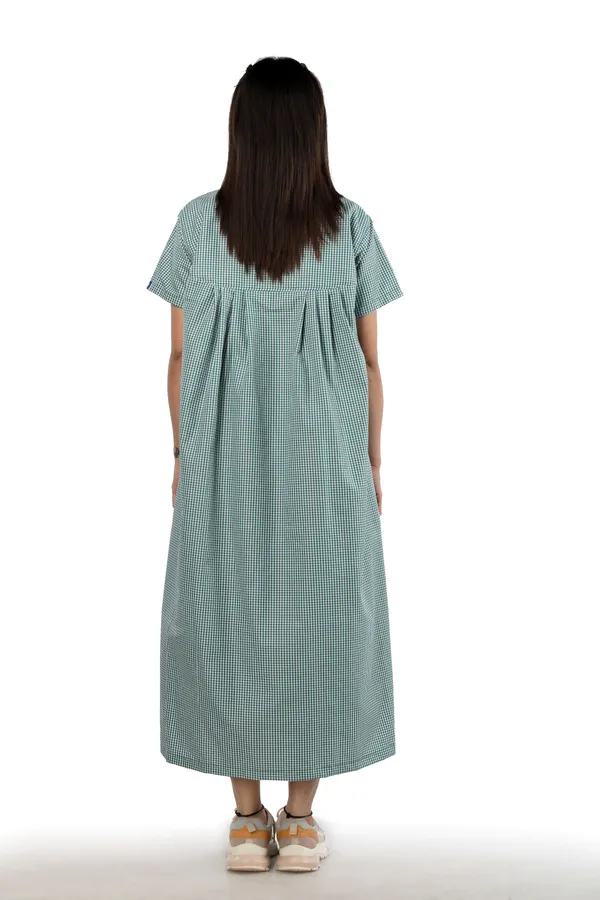 Green_Checks_Ladies_Patient_Dress