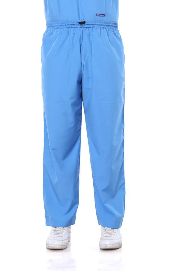 Sky_Blue_5_Pocket_Mandarin_Collar_Scrub_With_Cap_&_Mask_For_Men