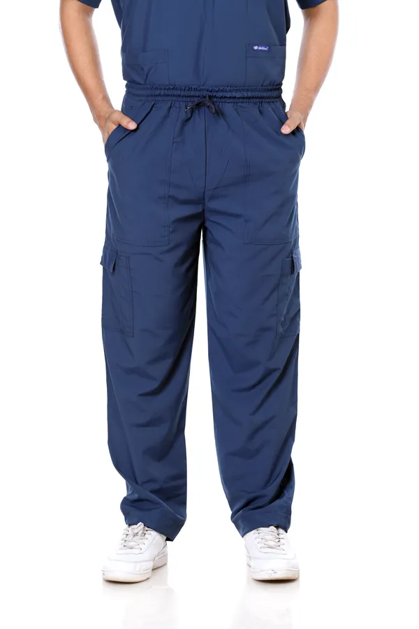 Air_Force_9_Pocket_Mandarin_Collar_Scrub_With_Cap_&_Mask_For_Men