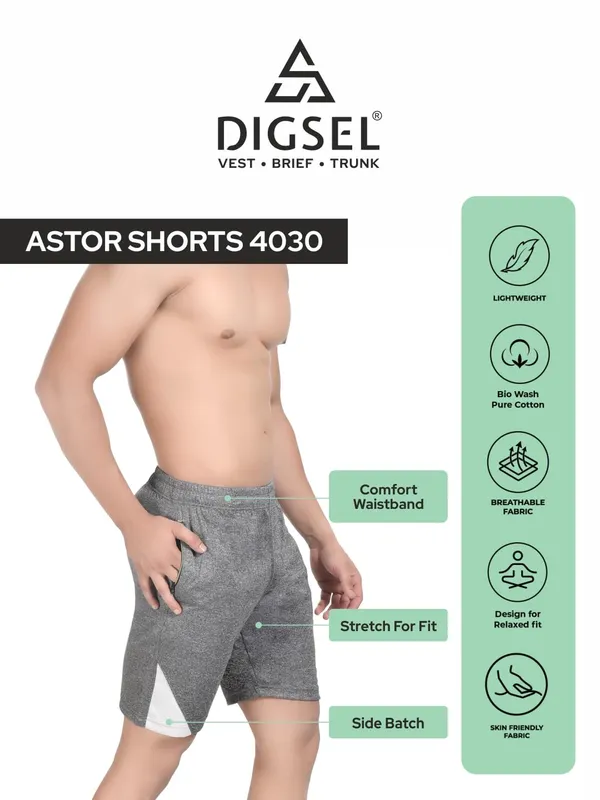 Mens_Grey_Cotton_Shorts