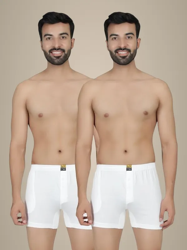 Pack_Of_2_Mens_White_Cotton_Shorts