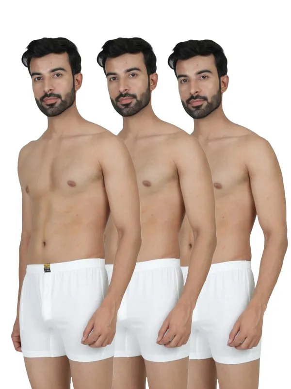Pack_Of_3_Mens_White_Cotton_Shorts