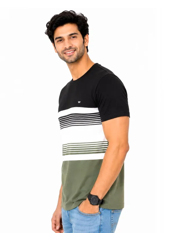 Digsel_Men_Cotton_Blended_Stripes_T_shirt_pack_of_2