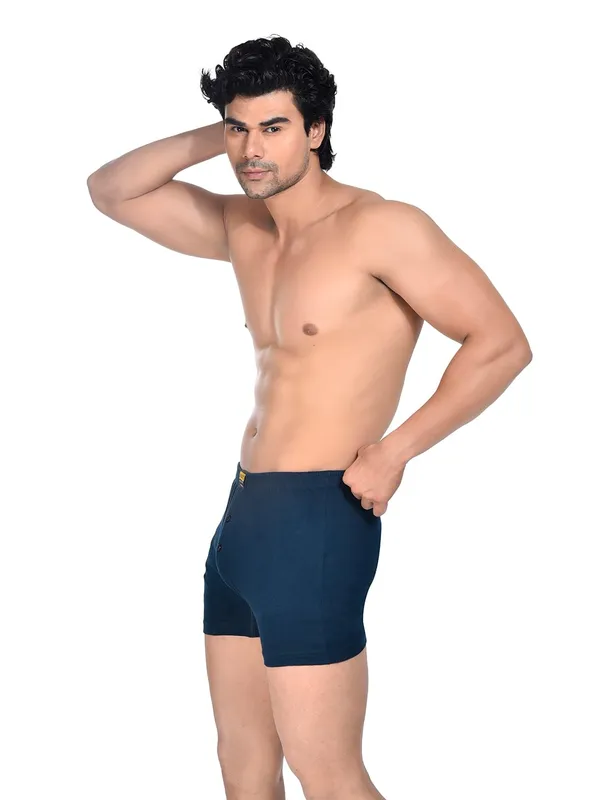 Pack_Of_2_Mens_Dark_Blue_And_Navy_Blue_Cotton_Shorts
