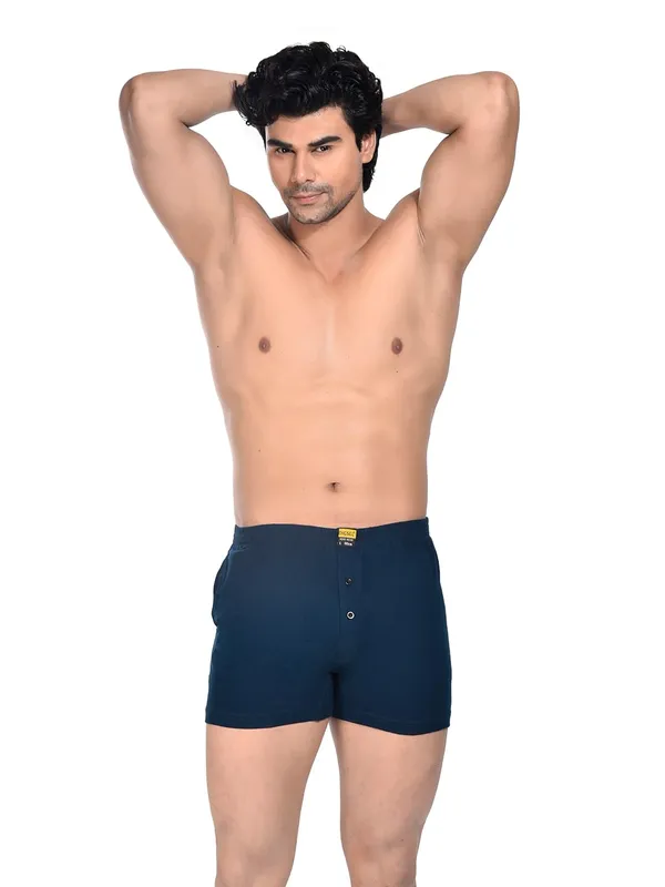 Pack_Of_2_Mens_Dark_Blue_And_Navy_Blue_Cotton_Shorts