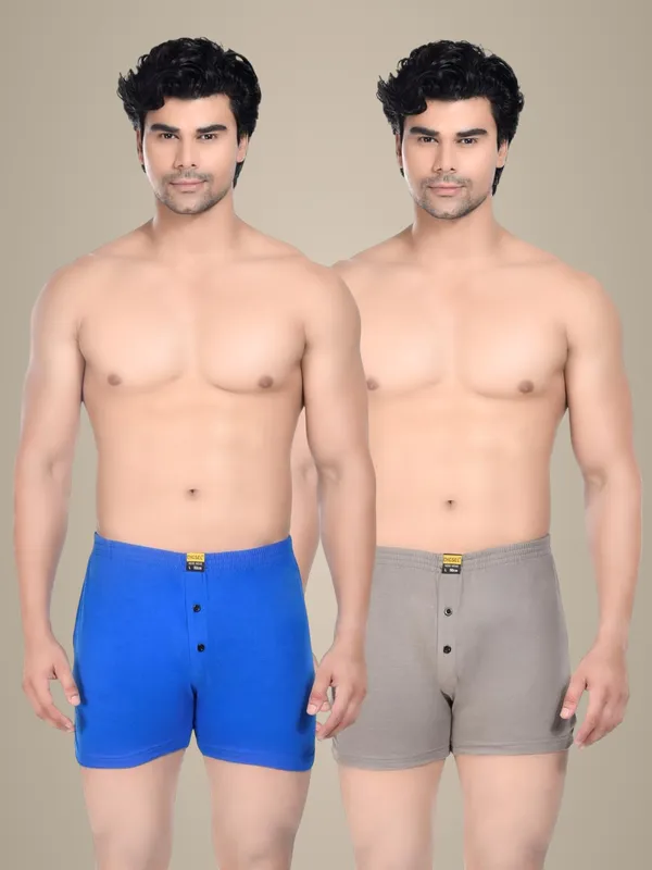 Pack_Of_2_Mens_Blue_And_Grey_Cotton_Shorts