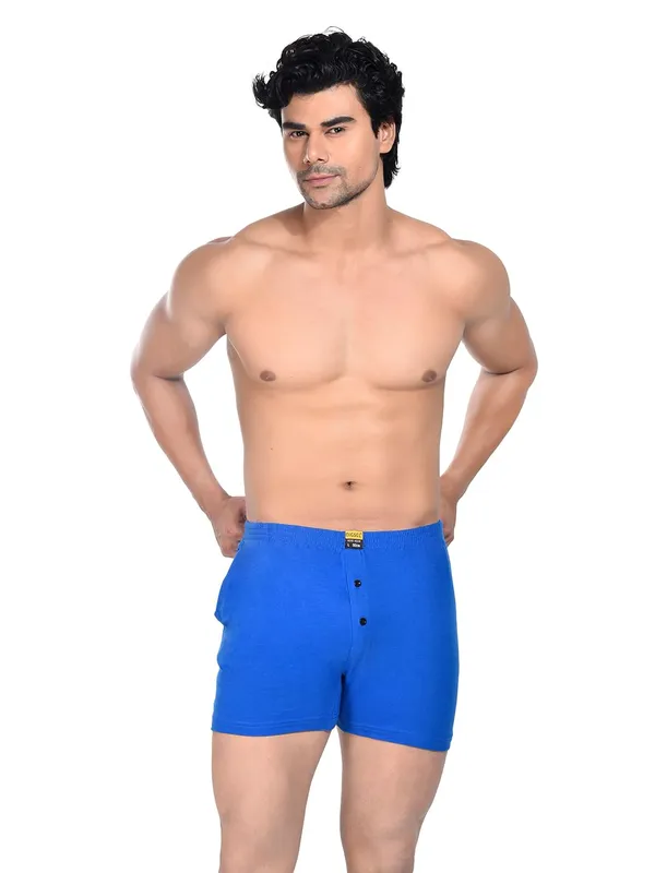 Pack_Of_2_Mens_Dark_Blue_And_Navy_Blue_Cotton_Shorts