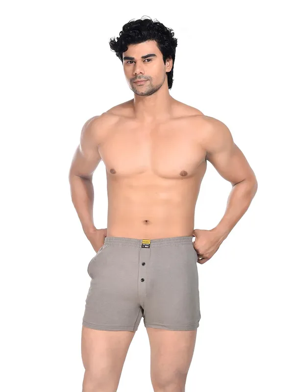 Pack_Of_2_Mens_Blue_And_Beige_Cotton_Shorts