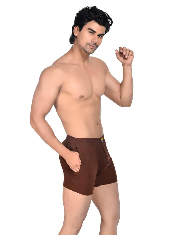 Pack_Of_2_Mens_Red_And_Brown_Cotton_Shorts