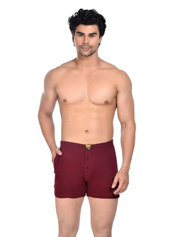 Pack_Of_2_Mens_Red_And_Blue_Cotton_Shorts