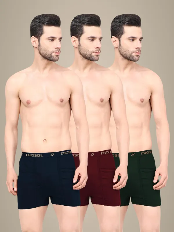Pack_Of_3_Digsel_Men_100%_Cotton__Outer_Elastic_Pocket_Trunk