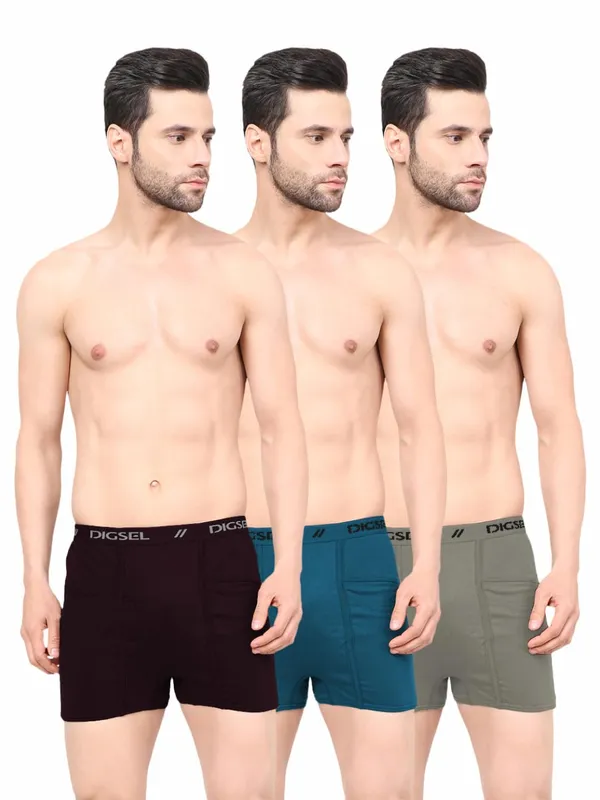 Pack_Of_3_Digsel_Men_100%_Cotton__Outer_Elastic_Pocket_Trunk