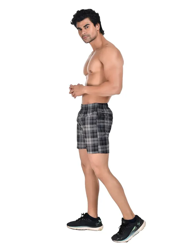 Mens_Green_Cotton_Shorts