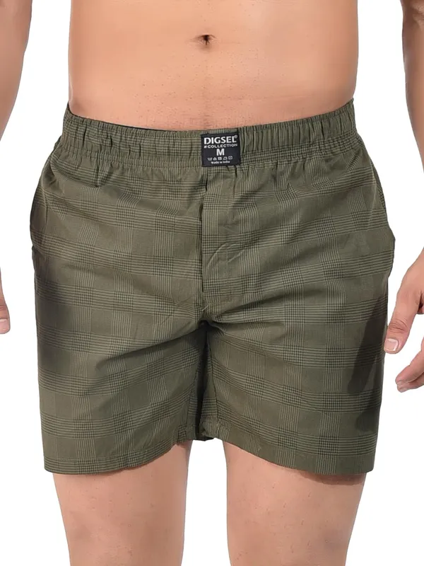 Pack_Of_2_Mens_Blue_And_Green_Cotton_Shorts