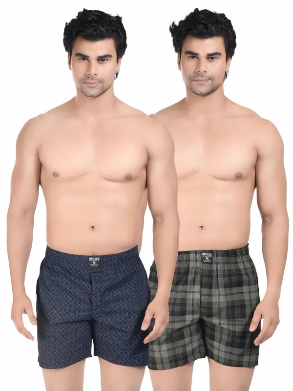 Pack_Of_2_Mens_Blue_And_Grey_Cotton_Shorts