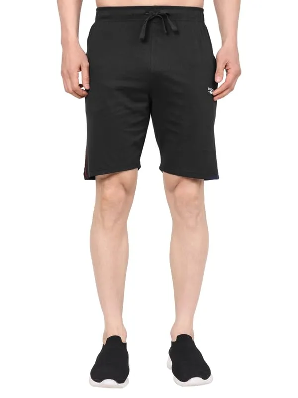 Mens_Black_Cotton_Shorts