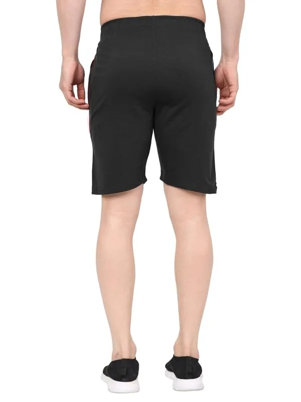 Mens_Black_Cotton_Shorts
