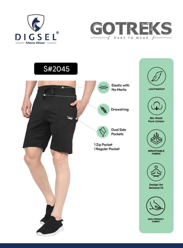 Mens_Black_Cotton_Shorts