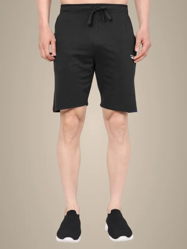 Mens_Black_Cotton_Shorts