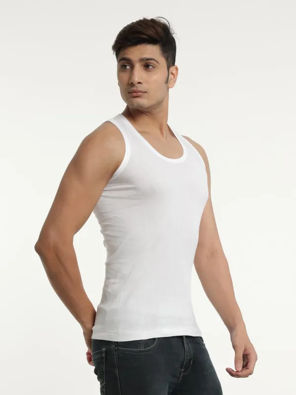 Pack_Of_2_Digsel_Men_Rib_Fabric_White_Vest