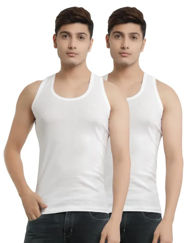Pack_Of_2_Digsel_Men_Rib_Fabric_White_Vest