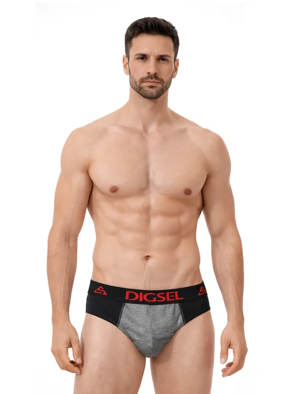 Digsel_Men_100%_Cotton_Self_Design_Briefs_Pack_Of_3
