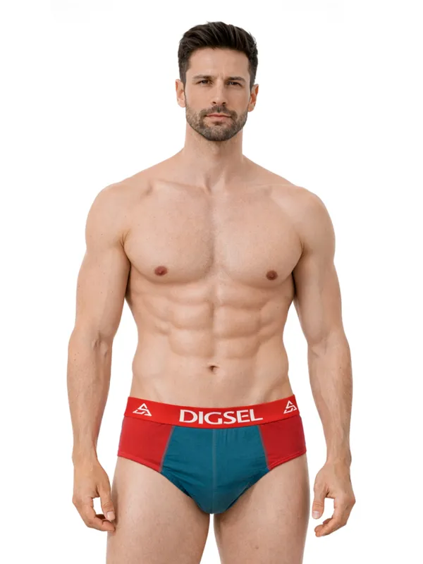 Digsel_Men_100%_Cotton_Self_Design_Briefs_Pack_Of_3