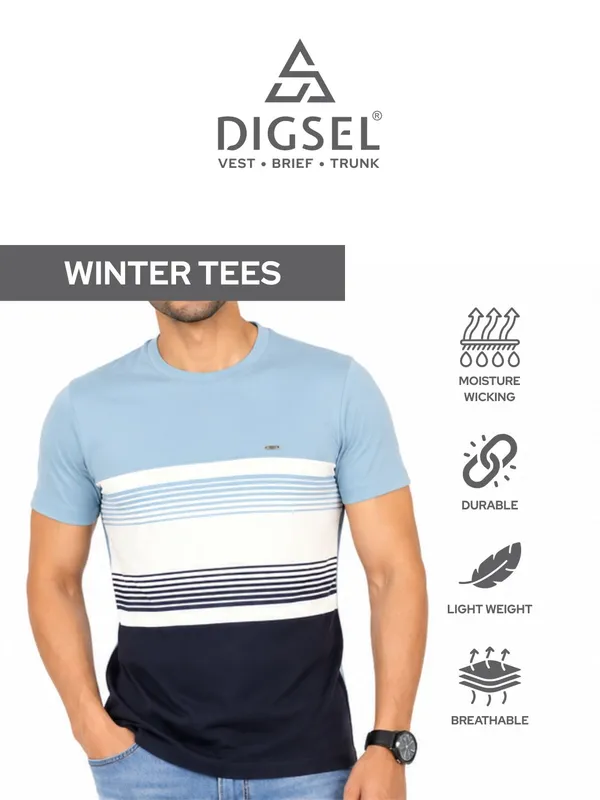 Digsel_Men_Cotton_Blended_Premium_Stripes_T_shirt_pack_of_1