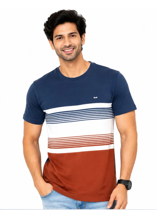 Digsel_Men_Cotton_Blended_Stripes_T_shirt_pack_of_1