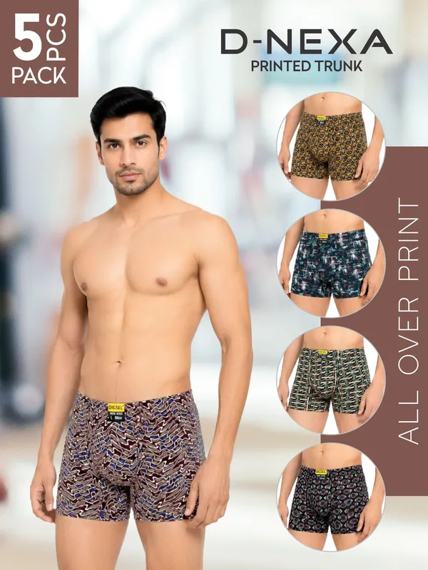 Digsel_Men_Trending_Men_Printed_Inners_with_3X_soft_and_breathable_cotton_|_Men_Trunks_pack_of_5