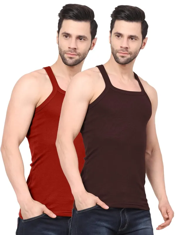 Pack_Of_2_Digsel_Men_100%_Cotton_Solid_Colour_Premium_Gym_Vest