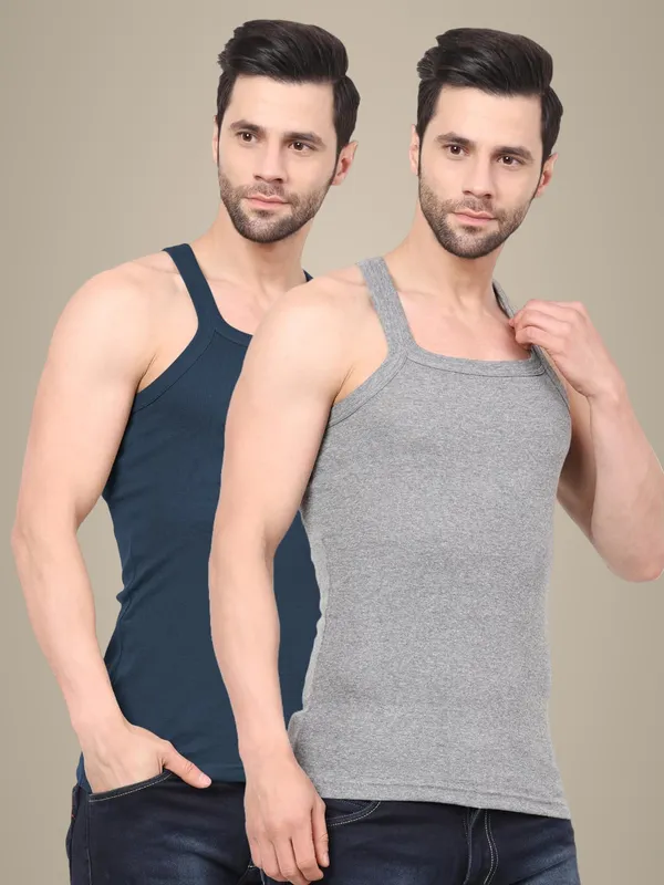 Pack_Of_2_Digsel_Men_100%_Cotton_Solid_Colour_Premium_Gym_Vest