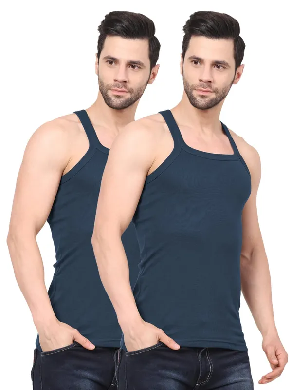 Pack_Of_2_Digsel_Men_100%_Cotton_Solid_Colour_Premium_Gym_Vest