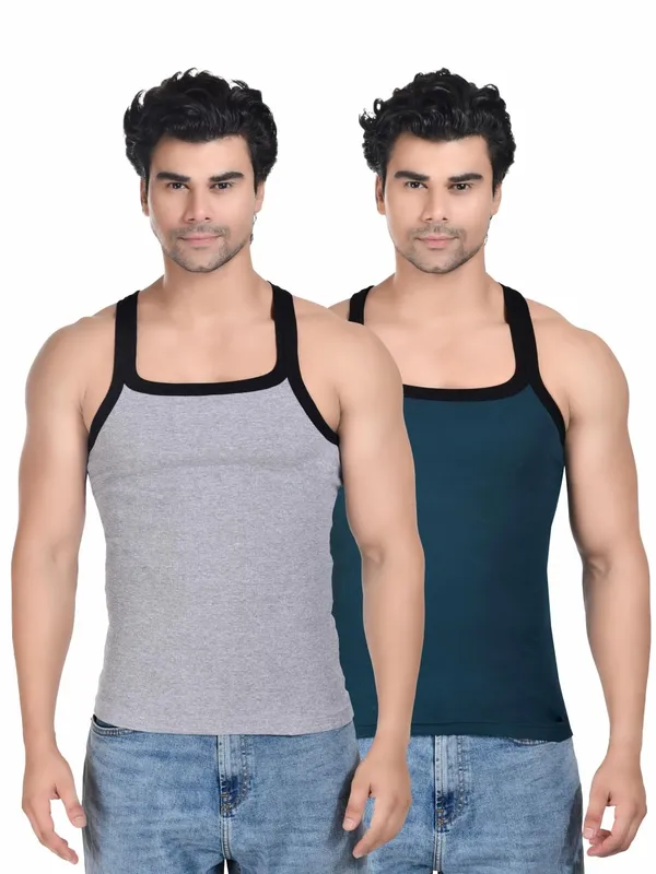 Pack_Of_2_Digsel_Men_100%_Cotton_Solid_Colour_Premium_Gym_Vest