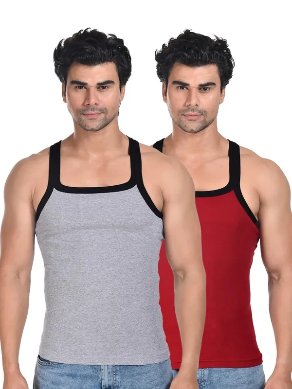 Pack_Of_2_Digsel_Men_100%_Cotton_Solid_Colour_Premium_Gym_Vest