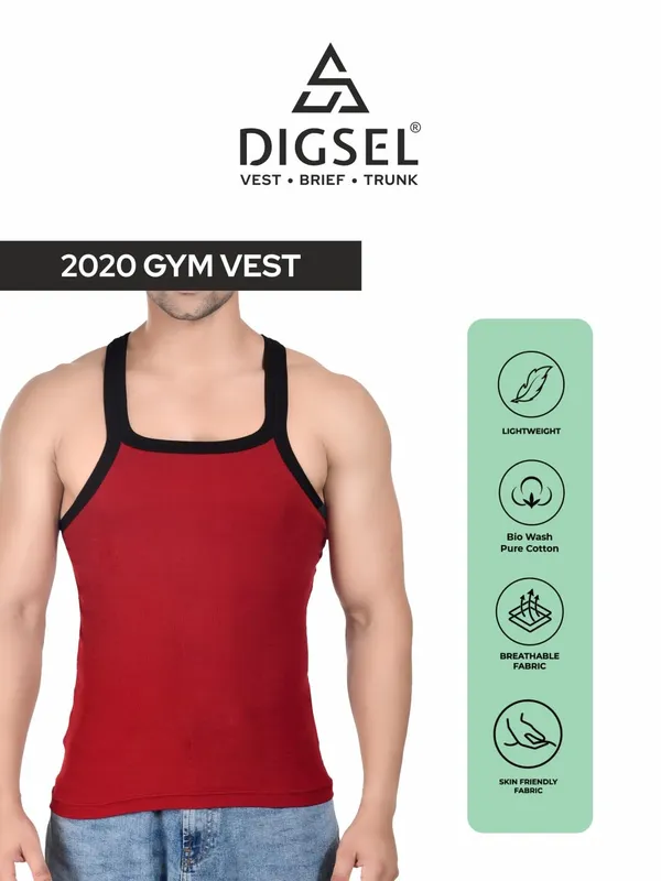 Pack_Of_2_Digsel_Men_100%_Cotton_Solid_Colour_Premium_Gym_Vest