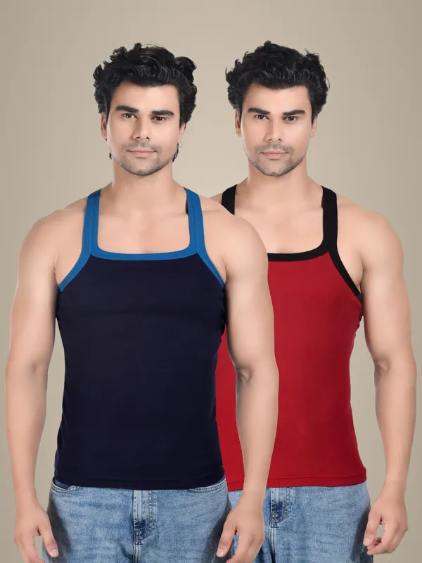 Pack_Of_2_Digsel_Men_100%_Cotton_Solid_Colour_Premium_Gym_Vest