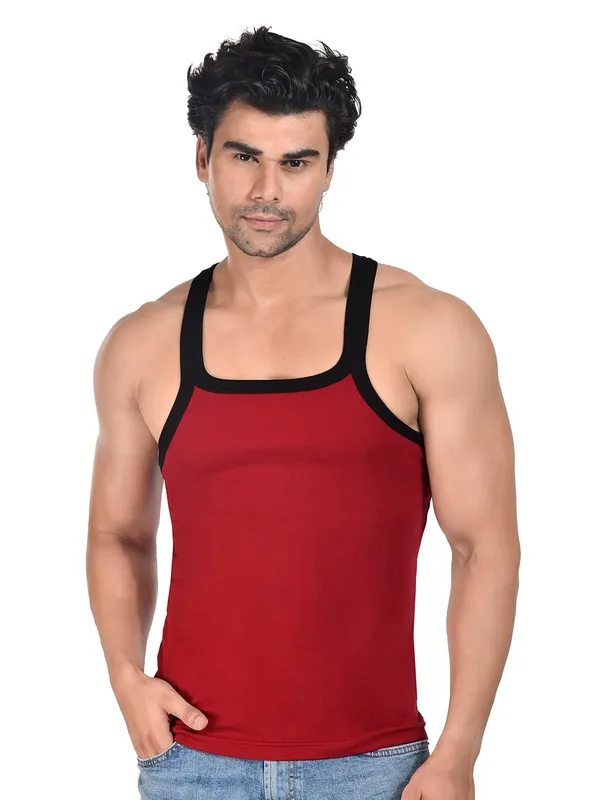 Pack_Of_2_Digsel_Men_100%_Cotton_Solid_Colour_Premium_Gym_Vest
