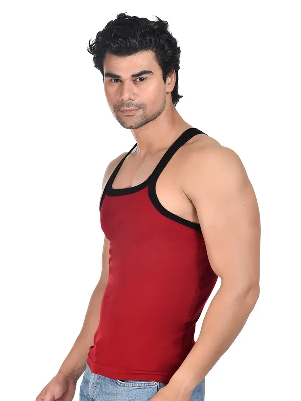 Pack_Of_2_Digsel_Men_100%_Cotton_Solid_Colour_Premium_Gym_Vest