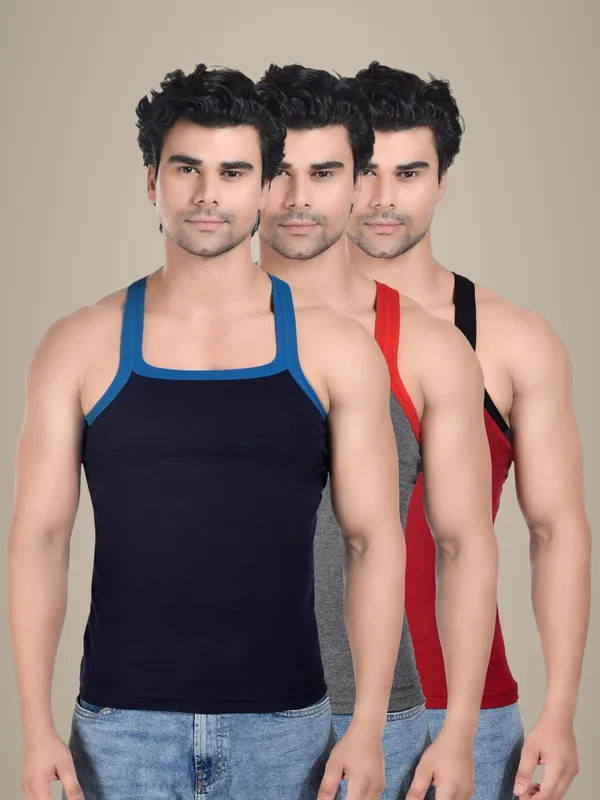 Pack_Of_3_Digsel_Men_100%_Cotton_Solid_Colour_Premium_Gym_Vest