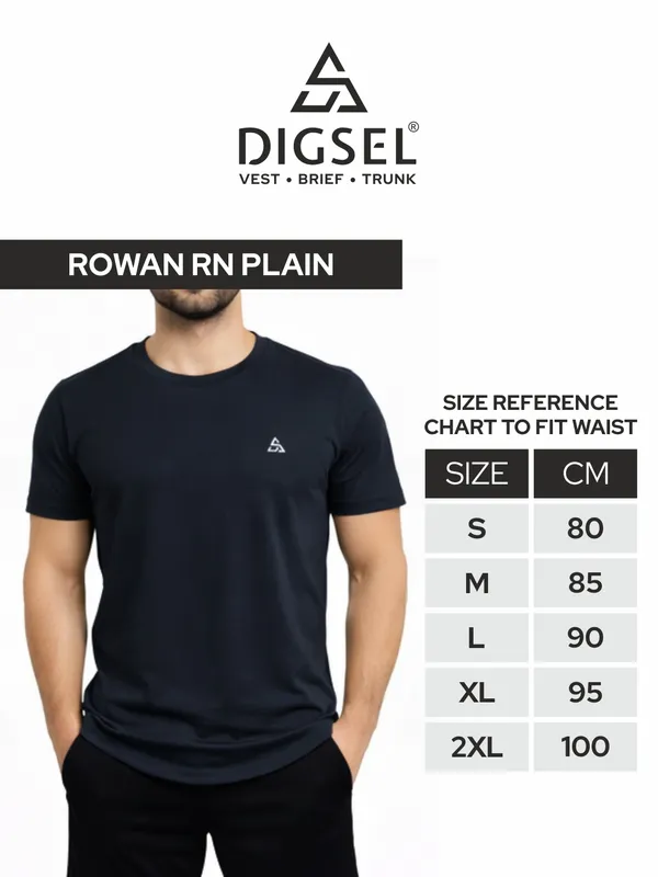 Digsel_Men_Regular_Fit_Casual_Plain_&_Printed_T_-Shirt_Combo_Pack_Of_2_Black_&_Purple