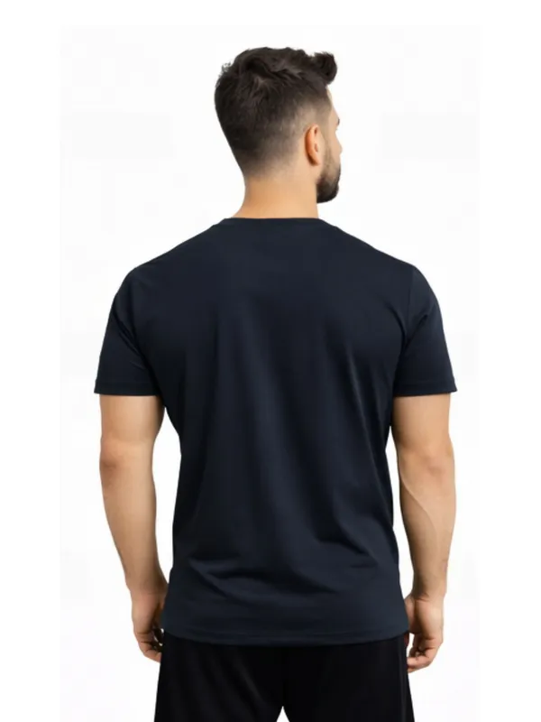 Digsel_Men_Regular_Fit_Casual_Plain_&_Printed_T_-Shirt_Combo_Pack_Of_2_Black_&_Navy