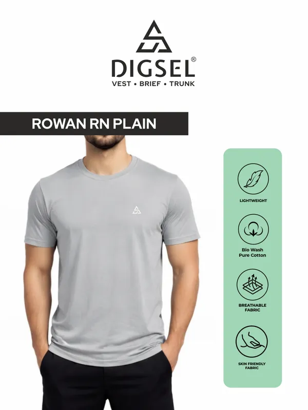 Digsel_Men_Regular_Fit_Casual_Plain_&_Printed_T_-Shirt_Combo_Pack_Of_2_Grey_&_Green
