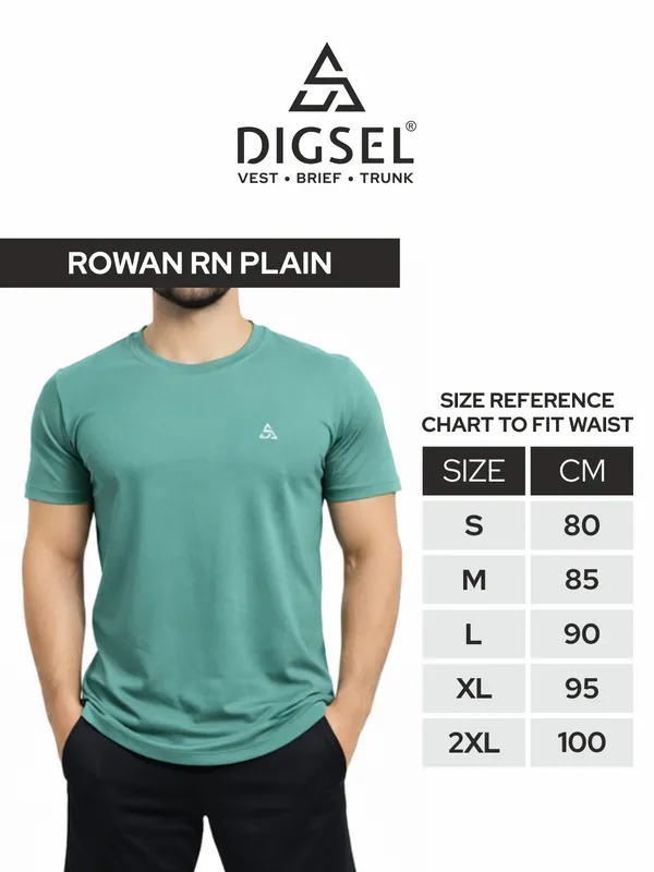 Digsel_Men_Regular_Fit_Casual_Plain_&_Printed_T_-Shirt_Combo_Pack_Of_2_Lite_Green_&_Purple