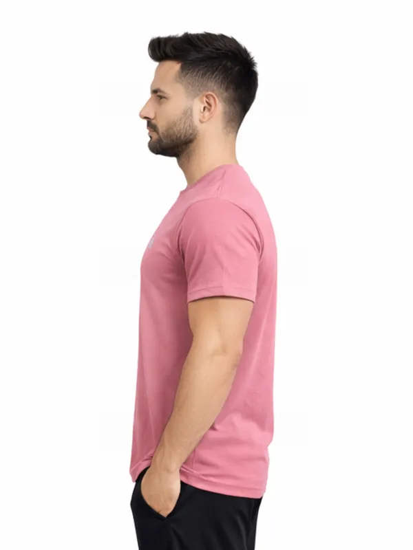 Digsel_Men_Regular_Fit_Casual_Plain_&_Printed_T_-Shirt_Combo_Pack_Of_2_Pink_&_Petrol