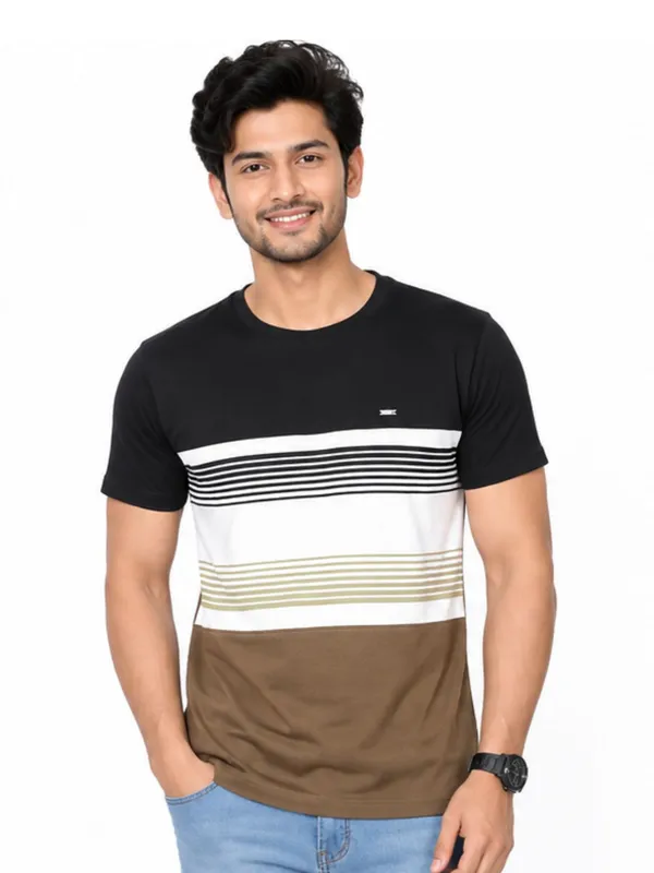 Digsel_Men_Cotton_Blended_Stripes_T_shirt_pack_of_2