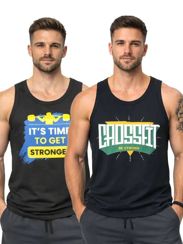 Pack_Of_2_Digsel_Men_Printed_Gym_Vest_Work_Out_Tank_Top