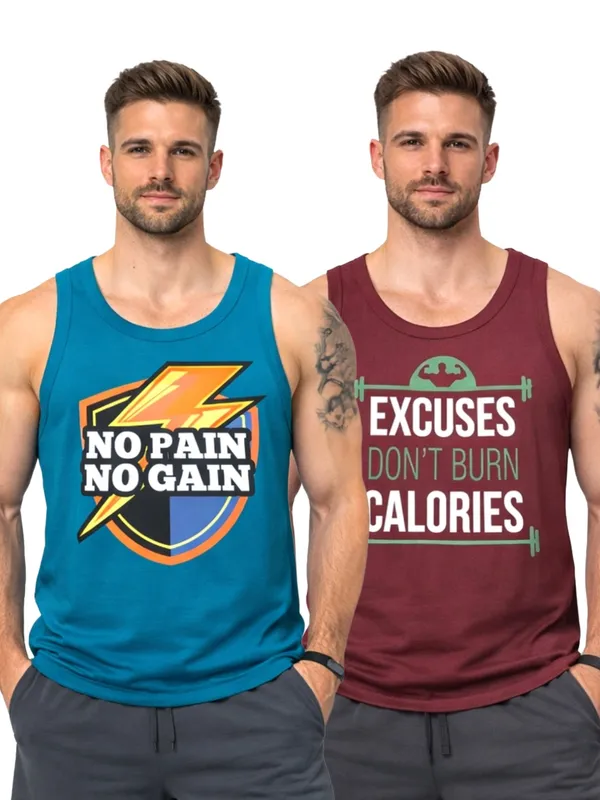 Digsel_Men_Printed_Gym_vest_|_Work_out_|Tank_Top_pack_of_2